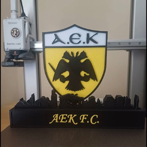 AEK F.C. decorative item new, approx. 25cm