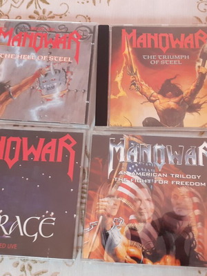 Manowar CD collection used, metal