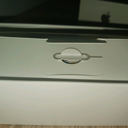 iPhone 5s box used with free case