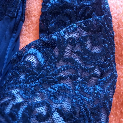 Lace dress like new, black, size S