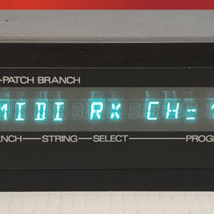 Roland GM-70 GR-MIDI Converter vintage 1980s rack unit