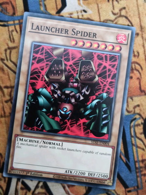 Launcher Spider κάρτα Yu-Gi-Oh! σαν καινούργιο