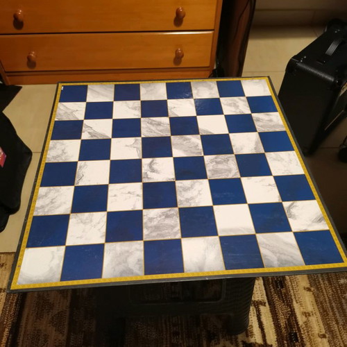 Harry Potter chessboard used without pieces, collectible