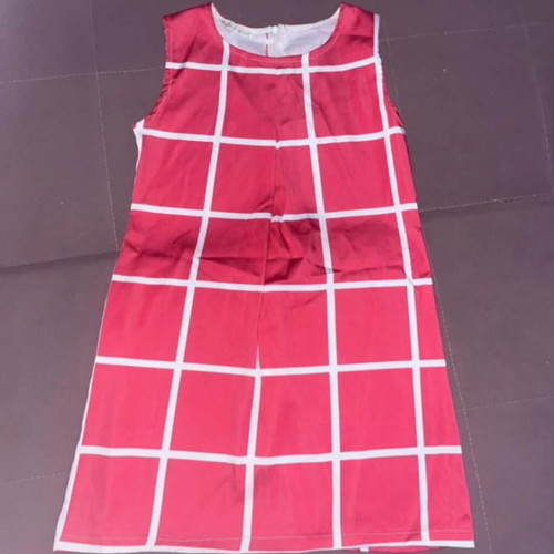 Girls' dress size 14 (164 cm), pink and white