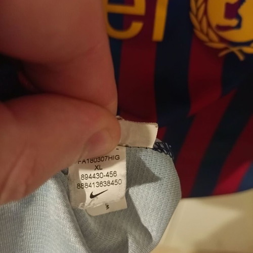 Barcelona jersey authentic new, size XL
