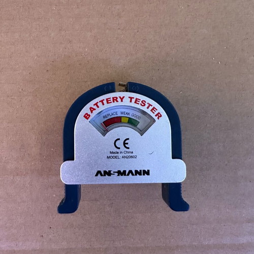 Ansmann Analog Battery Tester Model AN20602 Like New