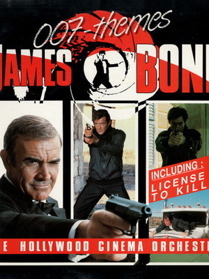 The Hollywood Cinema Orchestra James Bond 007-Themes βινύλιο μεταχειρισμένο, ποπ