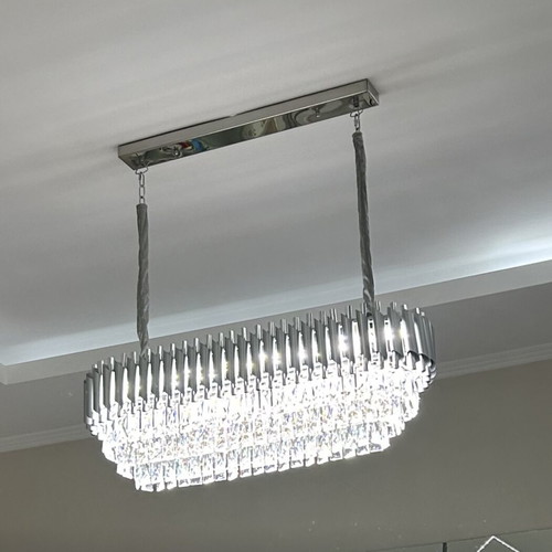 Crystal chandeliers like new, set of 4 pieces