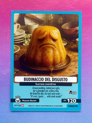 Bundinaccio Del Disguisto #47 Italian Brainrot Psychedelic Universe card new