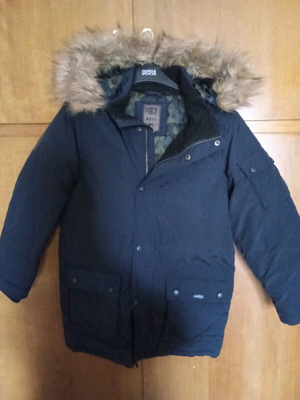 Marasil boys' jacket 140 cm like new, dark blue