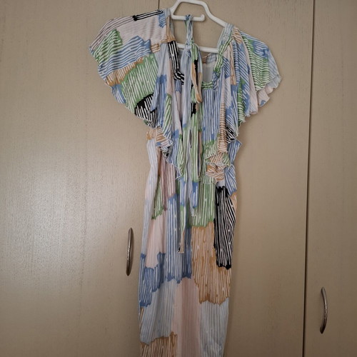 Missoni dress, colorful kaftan style