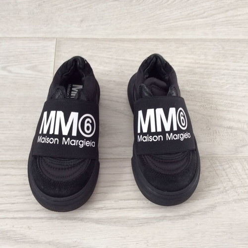 MM6 Maison Margiela Kids Logo-Print Sneakers Size 25 Used