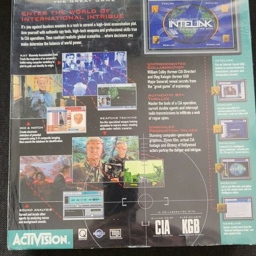 Spycraft The Great Game Big Box new PC adventure game