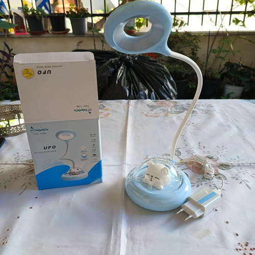 TaigeXin UFO Cartoon LED Desk Lamp USB rechargeable