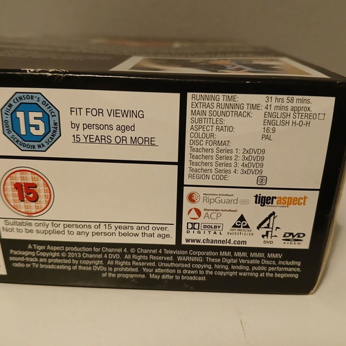 Teachers DVD The Complete TV Series 4-Disc Set like new