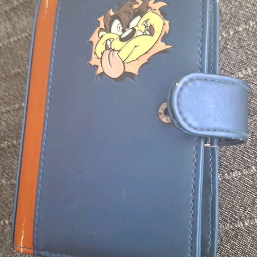 Looney Tunes (Taz) agenda notebook like new with clips