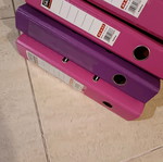 Skag folders like new, pack of 4, purple-pink