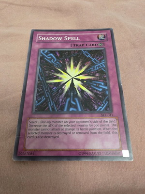 Shadow Spell Yu-Gi-Oh! card used
