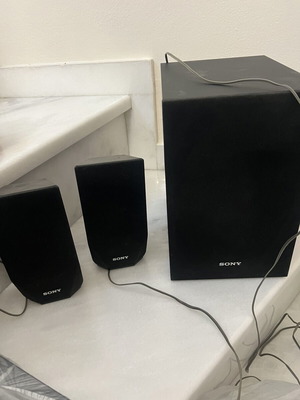 Sony SS-TSB121 speakers and SS-WSB121 woofer for home cinema