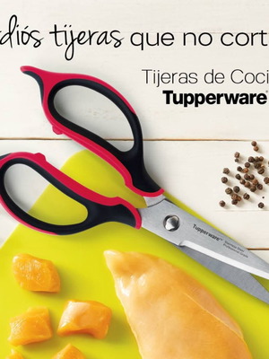Tupperware Kitchen Scissors new, stainless steel blades