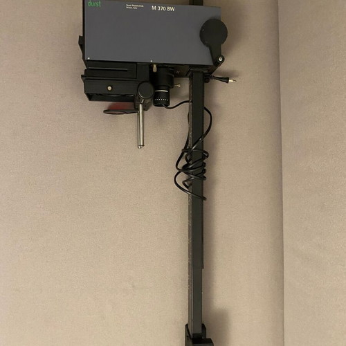 Durst M370 BW enlarger used for darkroom photography
