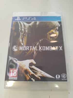 Mortal Kombat X PlayStation 4 used, no original box