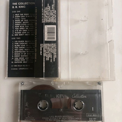 B.B. King The Collection 20 Blues Greats cassette like new