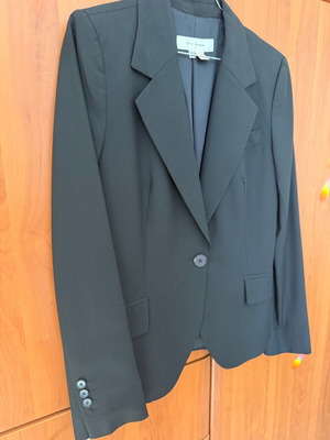 Zara classic black jacket, size L