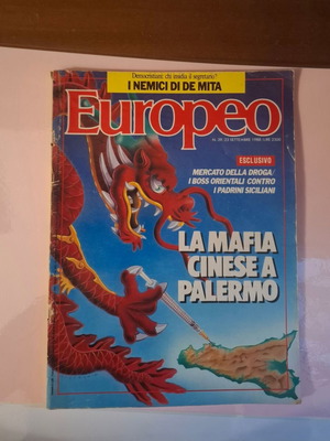 Europeo ιταλικό περιοδικό σαν καινούργιο, τεύχος 39, 1988