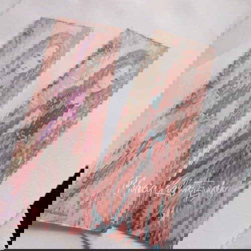 Καρτ ποστάλ καινούργιες, σετ 4 καρτ ποστάλ και 2 σελιδοδείκτες