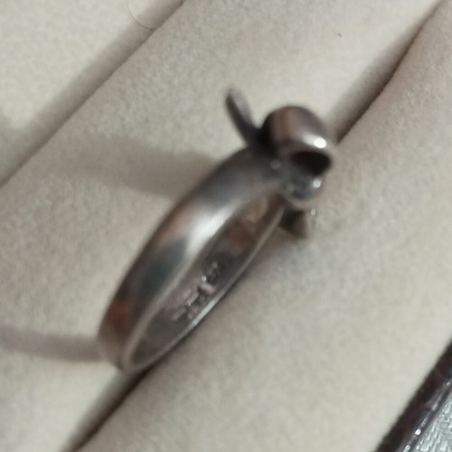 Silver ring 925 Folli Follie used, size 53