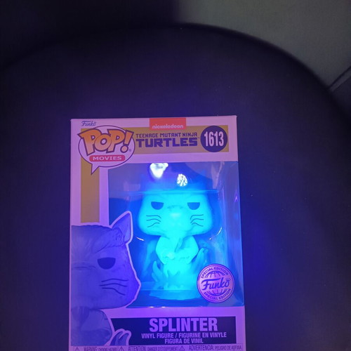 Funko Pop TMNT Splinter 1613 Translucent Special Edition new