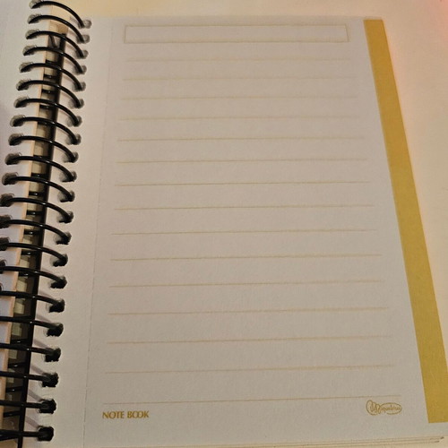 Miquerlius spiral notebook new with 3d cover