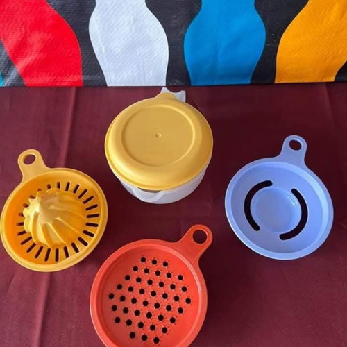 Kitchen kit 200ml with egg separator, fruit juicer, and grater