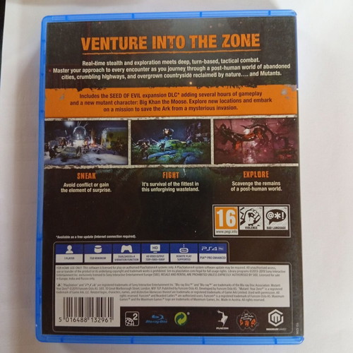 Mutant Year Zero: Road To Eden PS4 game like new