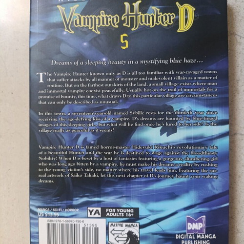 Hideyuki Kikuchi's Vampire Hunter D Vol. 5 manga