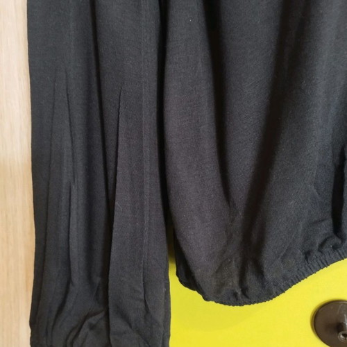 Lascana women's blouse used, black, size M/L