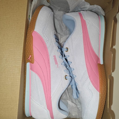 Puma Bella Donna SD sneakers new, pink and turquoise, sizes 38.5-39