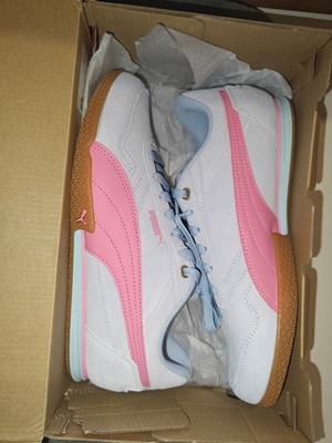 Puma Bella Donna SD sneakers new, pink and turquoise, sizes 38.5-39