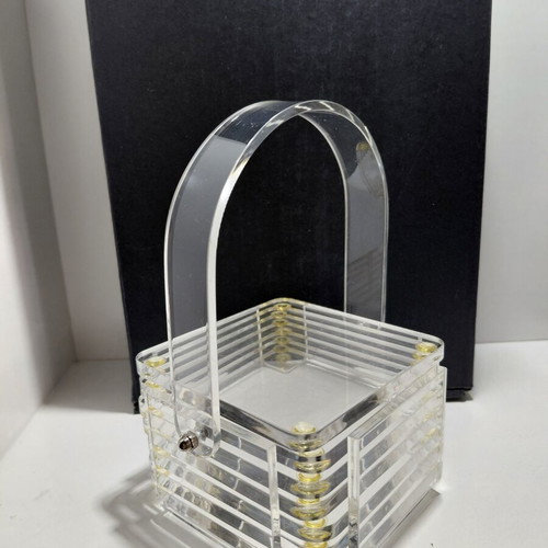 Plexiglass coasters used