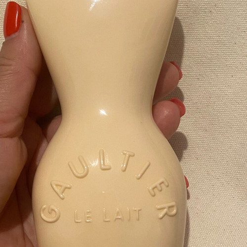 Jean Paul Gaultier Le Lait Perfumed Body Lotion 200ml used, vintage collectible
