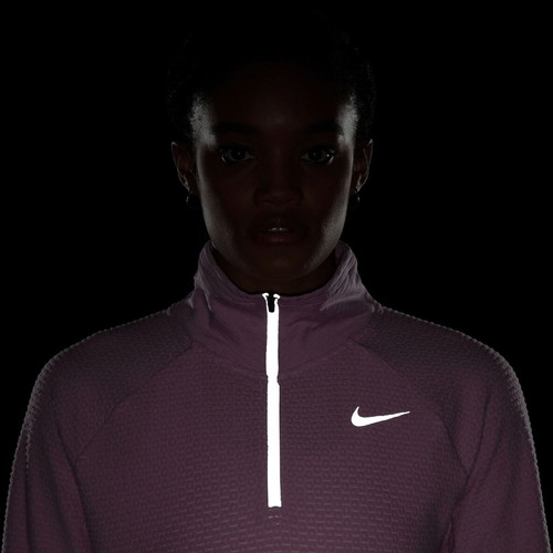 Nike CU3264 Sphere Running Therma Dri-Fit women's reflective thermal top XL like new