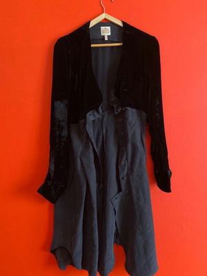 Black silk dress Vivienne Westwood used