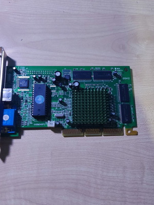 NVIDIA Riva TNT2 M64 Vanta 32 MB SDRAM AGP GPU μεταχειρισμένο, συμβατό με retro