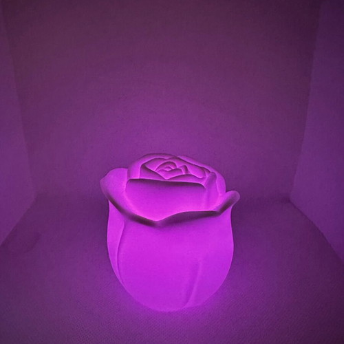 LED rose lamp with automatic color change new