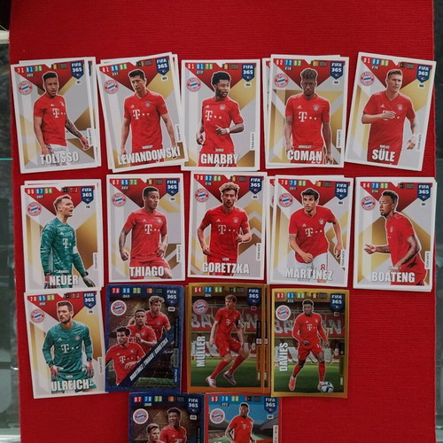 2020 FIFA Panini 365 Adrenalyn Bayern Munich like new