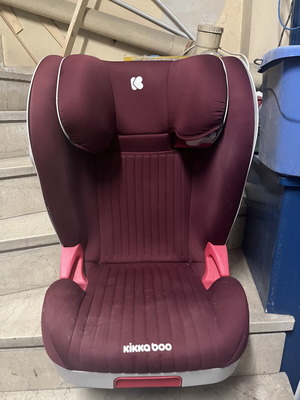 KikkaBoo car seat ISOFIX 9-36kg Group 1/2/3 used, excellent condition