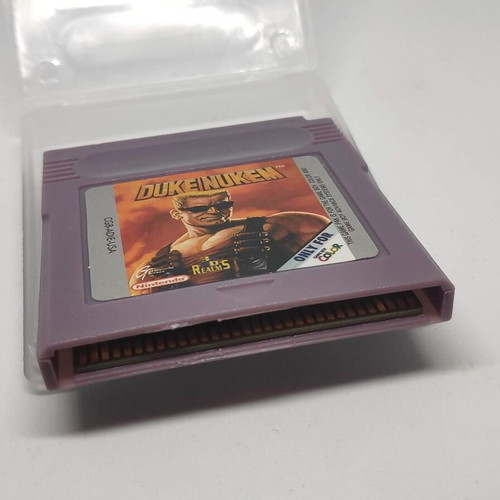 Duke Nukem Game Boy Color cartridge like new with renewed shell