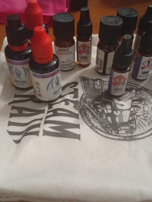 Mint Flavored Concentrated Aromas Pack like new for Vape Liquids