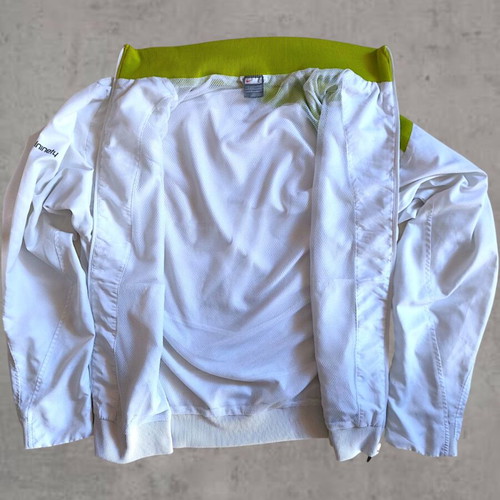 Nike Total 90 Track Jacket men’s large like new, white-acid green